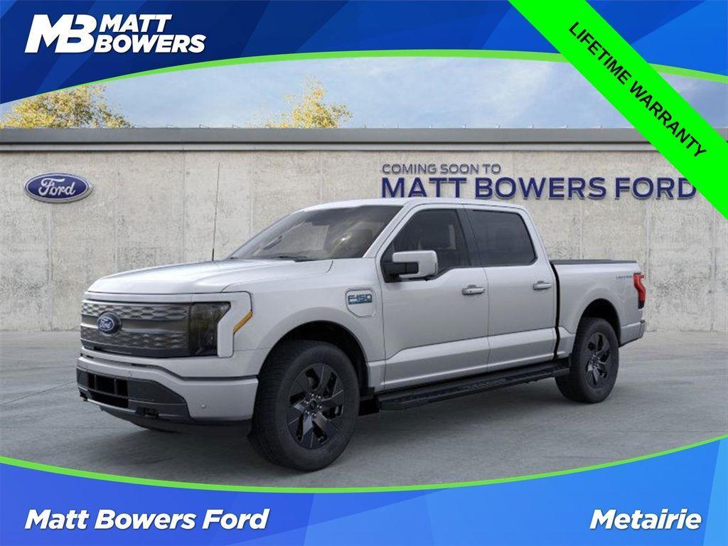new 2025 Ford F-150 Lightning car, priced at $80,445