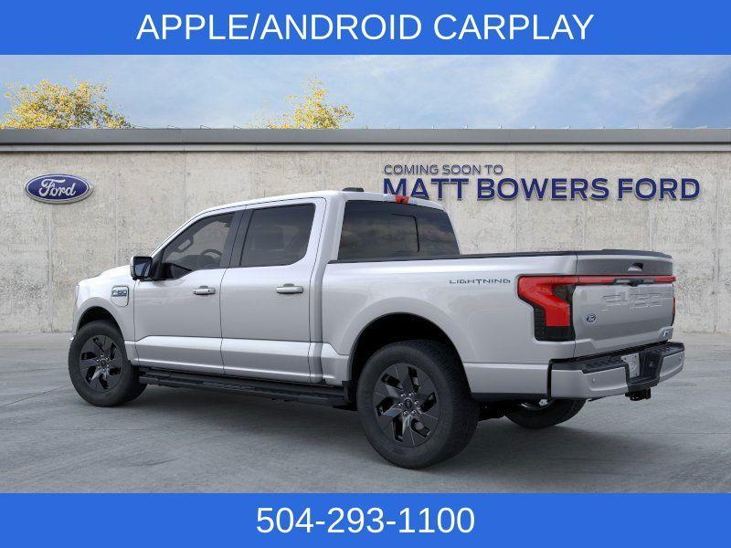 new 2025 Ford F-150 Lightning car, priced at $80,445