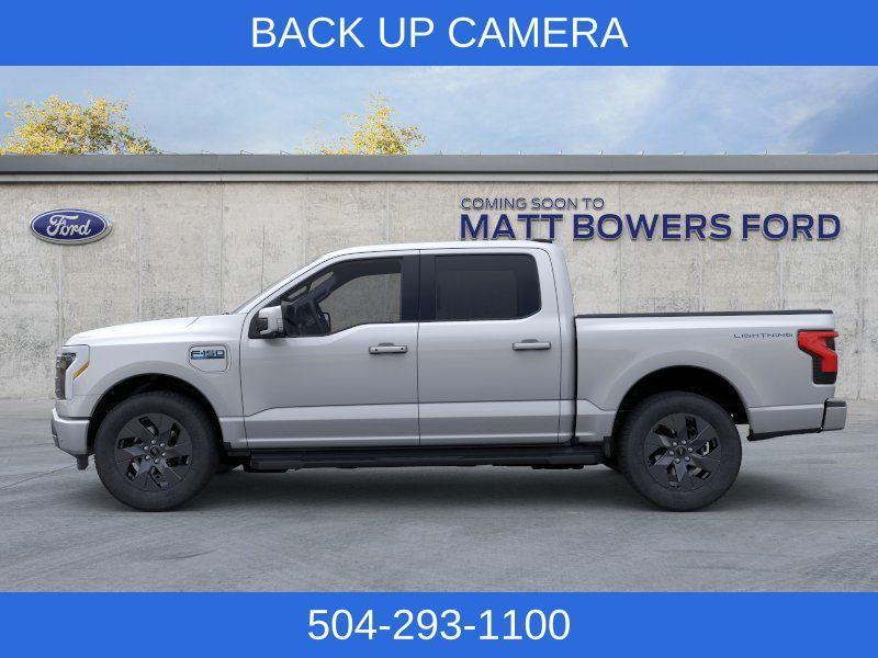 new 2025 Ford F-150 Lightning car, priced at $80,445