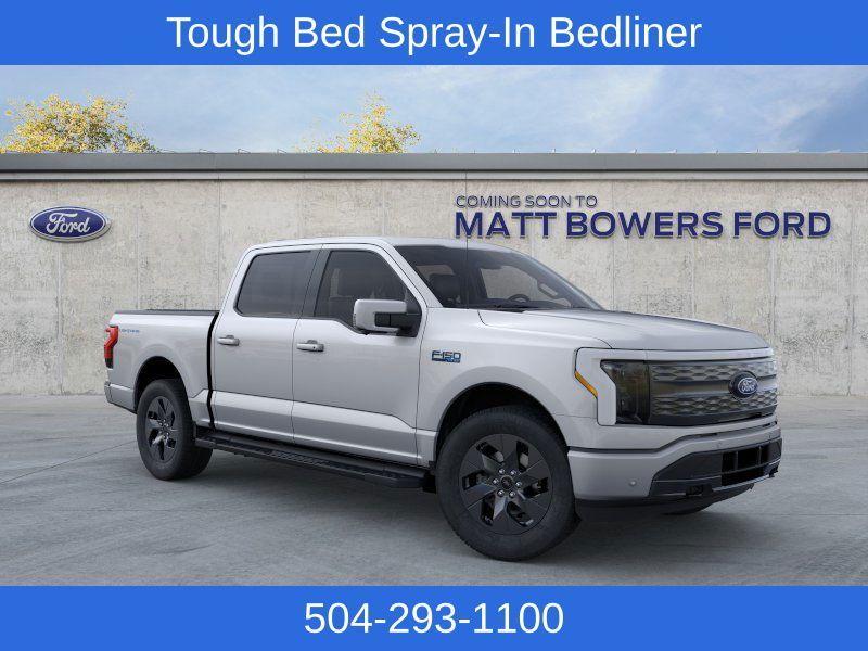 new 2025 Ford F-150 Lightning car, priced at $80,445