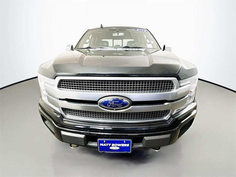 used 2018 Ford F-150 car, priced at $33,750