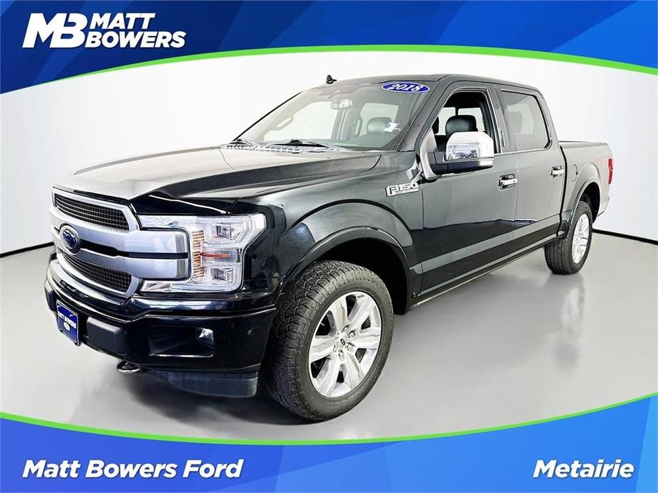 used 2018 Ford F-150 car, priced at $33,750