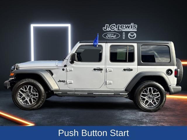 used 2024 Jeep Wrangler car, priced at $34,500