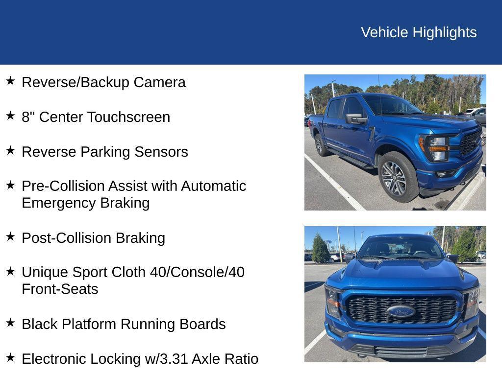 used 2023 Ford F-150 car, priced at $38,500
