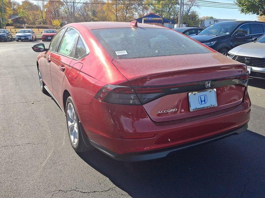 new 2025 Honda Accord car, priced at $29,845