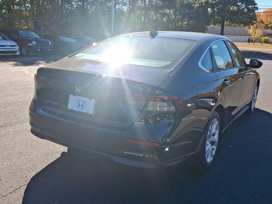 new 2025 Honda Accord car, priced at $29,390