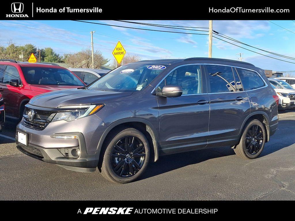 used 2021 Honda Pilot car, priced at $31,980