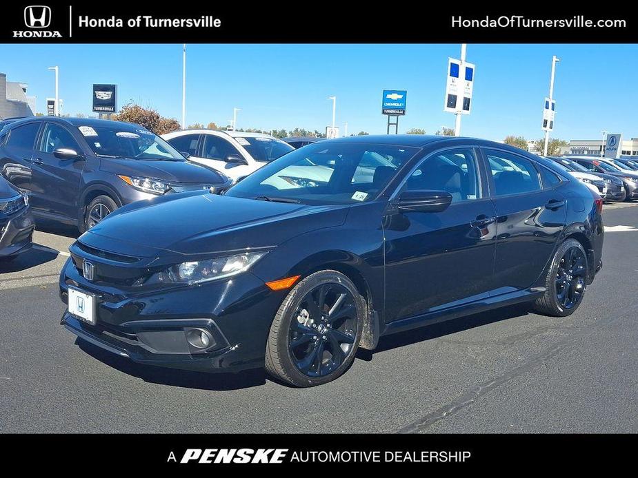 used 2021 Honda Civic car, priced at $22,980