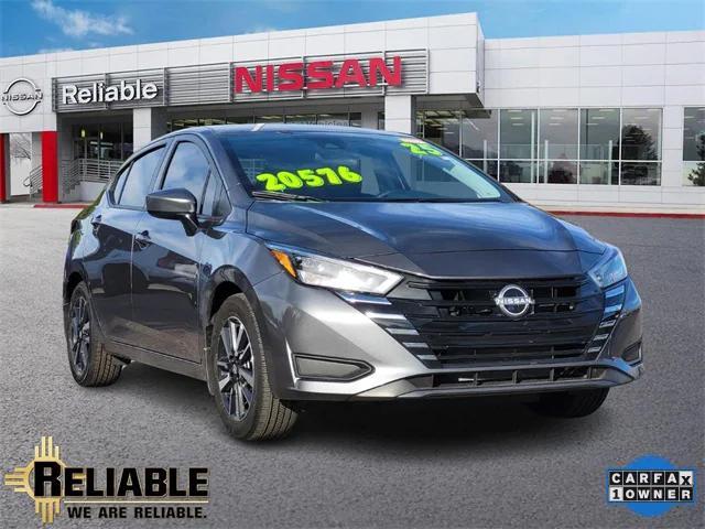 used 2025 Nissan Versa car, priced at $18,508