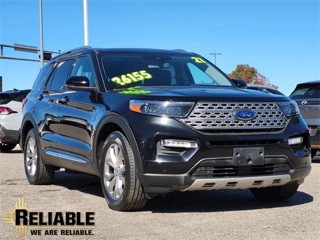 used 2021 Ford Explorer car, priced at $24,653