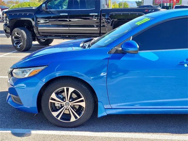 used 2021 Nissan Sentra car, priced at $16,842