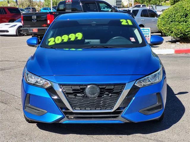 used 2021 Nissan Sentra car, priced at $16,842