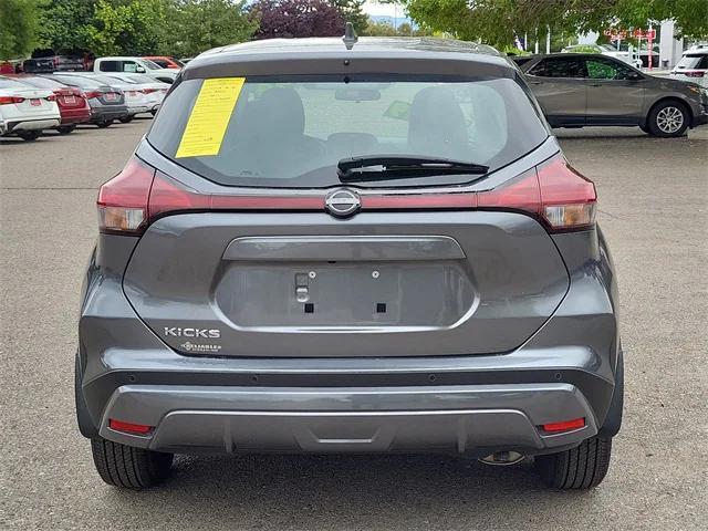 used 2024 Nissan Kicks car, priced at $18,595