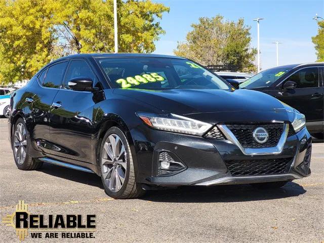 used 2021 Nissan Maxima car, priced at $22,104