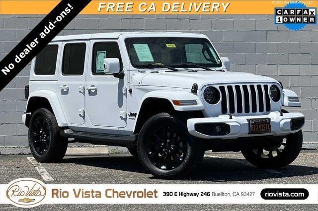 used 2020 Jeep Wrangler Unlimited car, priced at $43,763