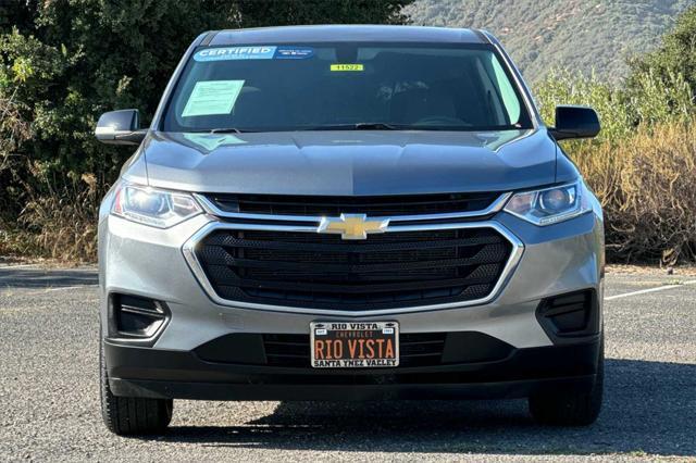 used 2021 Chevrolet Traverse car, priced at $24,763