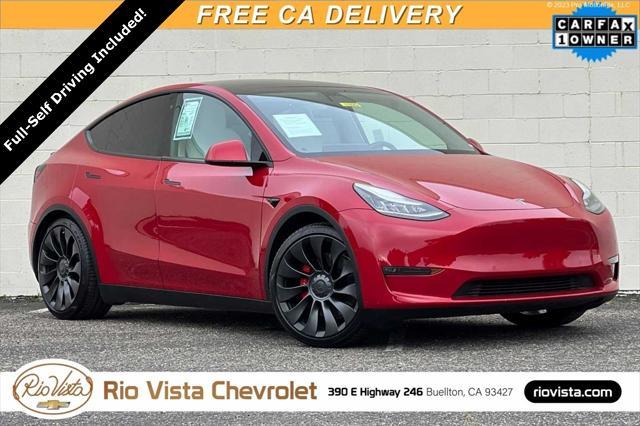 used 2020 Tesla Model Y car, priced at $34,763