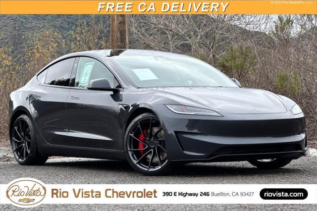 used 2024 Tesla Model 3 car, priced at $47,763