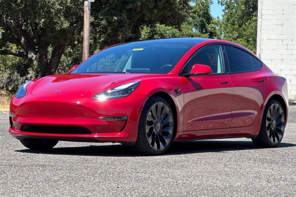 used 2023 Tesla Model 3 car, priced at $33,763