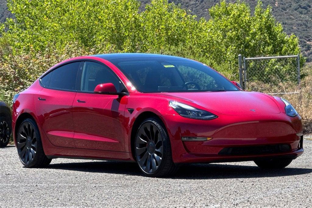 used 2023 Tesla Model 3 car, priced at $33,763