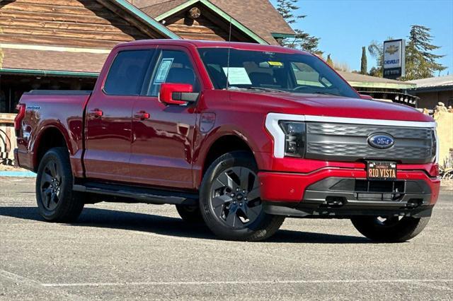 used 2022 Ford F-150 Lightning car, priced at $45,763