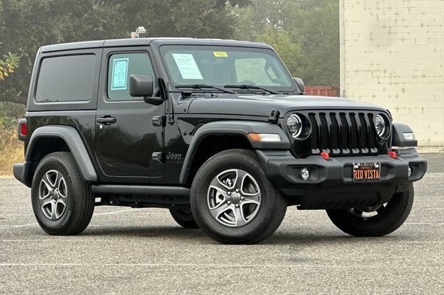 used 2023 Jeep Wrangler car, priced at $32,763