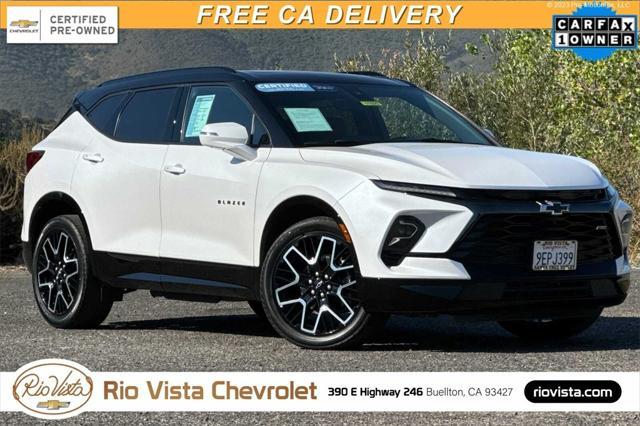 used 2023 Chevrolet Blazer car, priced at $34,763