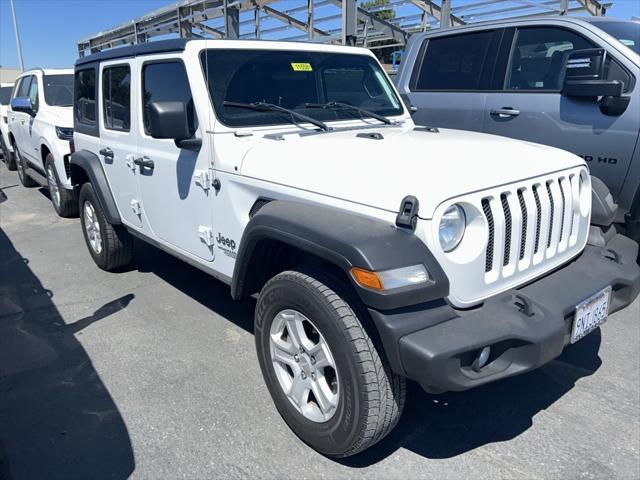 used 2021 Jeep Wrangler Unlimited car, priced at $31,763