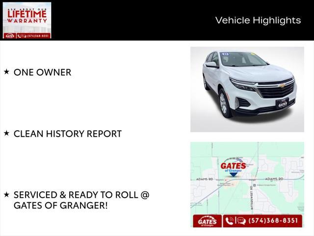 used 2023 Chevrolet Equinox car, priced at $21,861