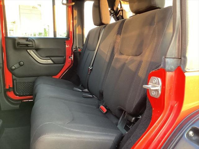 used 2016 Jeep Wrangler Unlimited car, priced at $21,004