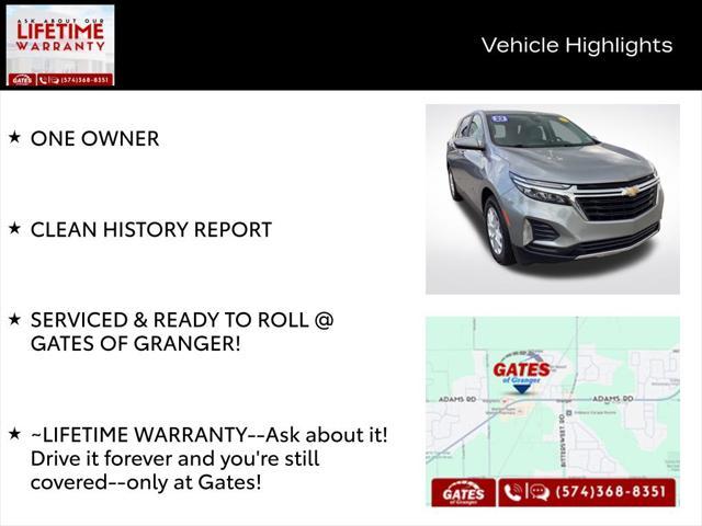 used 2023 Chevrolet Equinox car, priced at $21,874