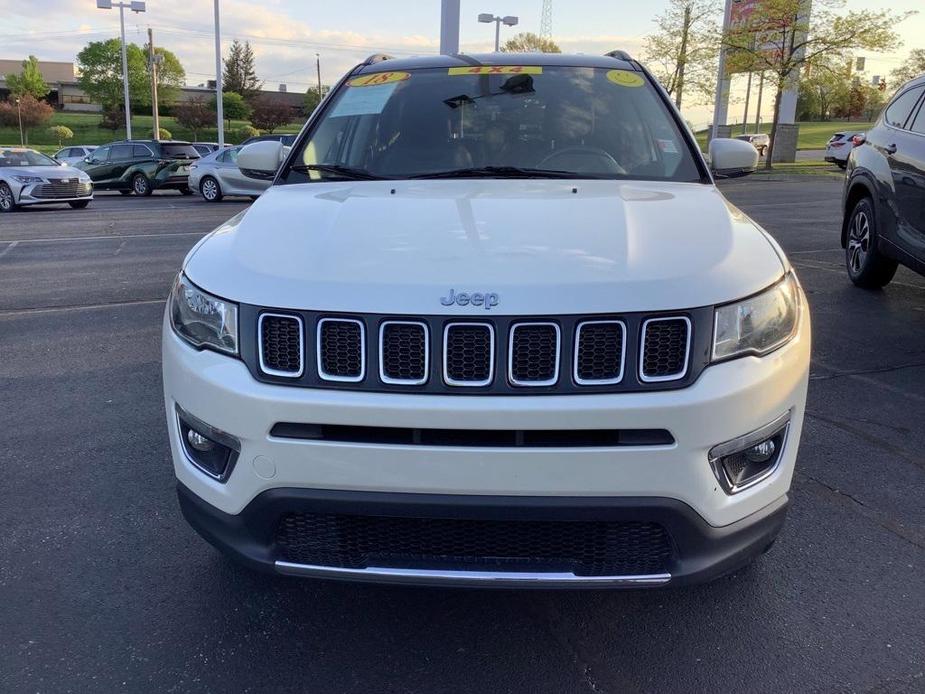 used 2018 Jeep Compass car, priced at $17,822