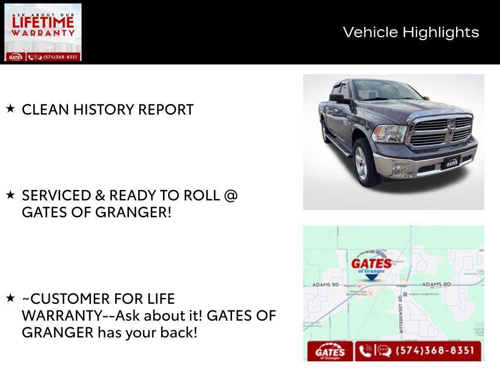 used 2017 Ram 1500 car, priced at $21,684