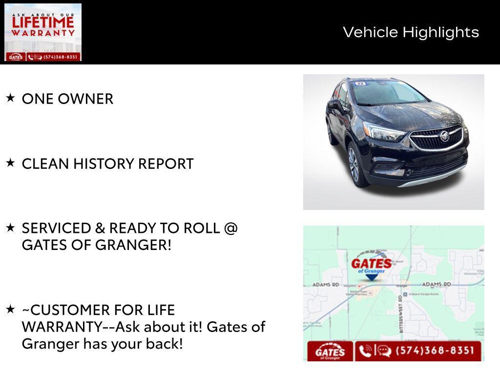 used 2022 Buick Encore car, priced at $19,985