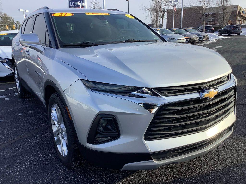 used 2021 Chevrolet Blazer car, priced at $23,470