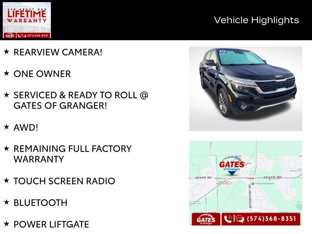 used 2023 Kia Seltos car, priced at $20,561