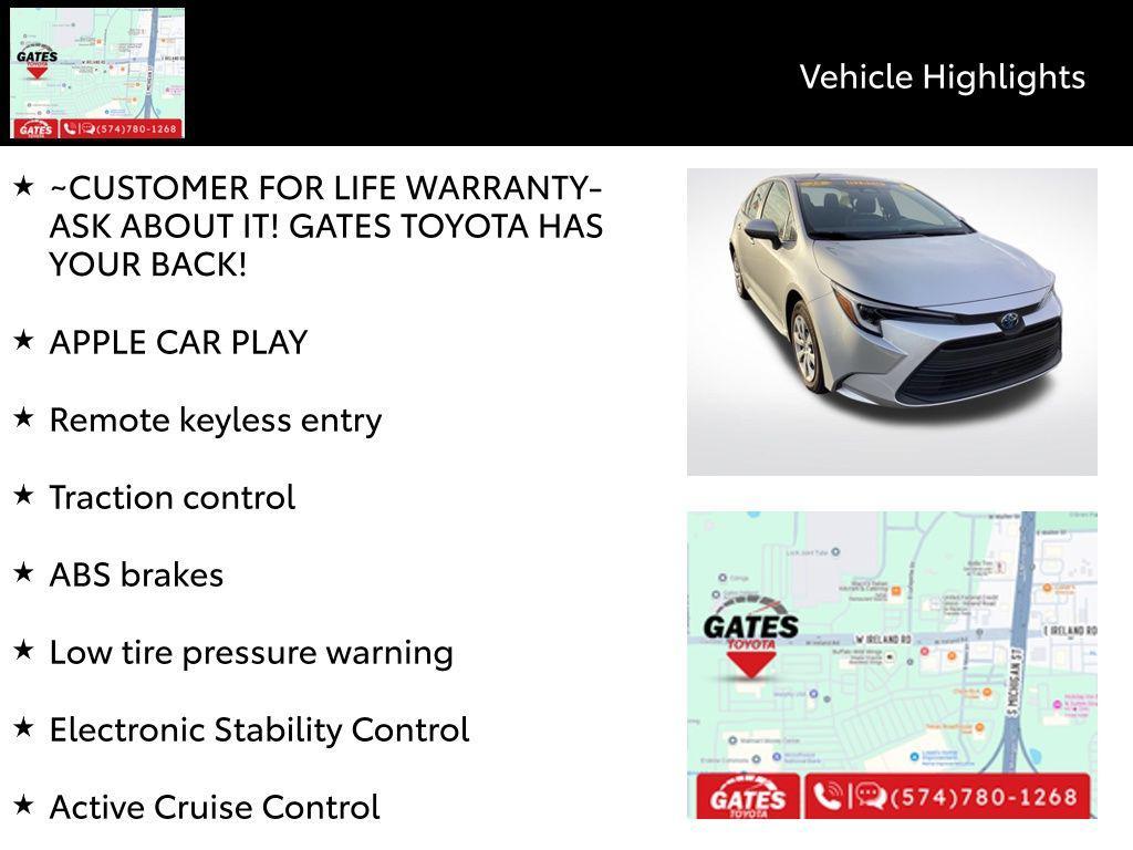 used 2025 Toyota Corolla Hybrid car, priced at $23,005