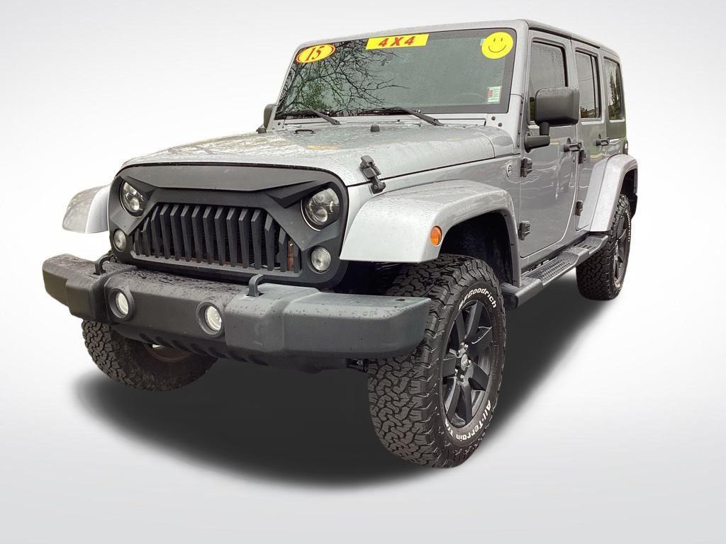used 2015 Jeep Wrangler Unlimited car, priced at $19,985
