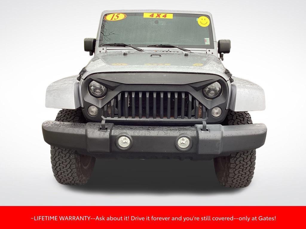 used 2015 Jeep Wrangler Unlimited car, priced at $19,985
