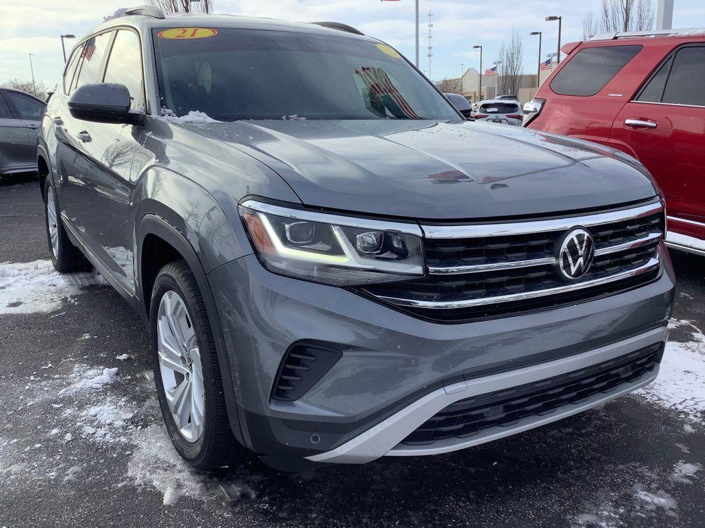 used 2021 Volkswagen Atlas car, priced at $21,988