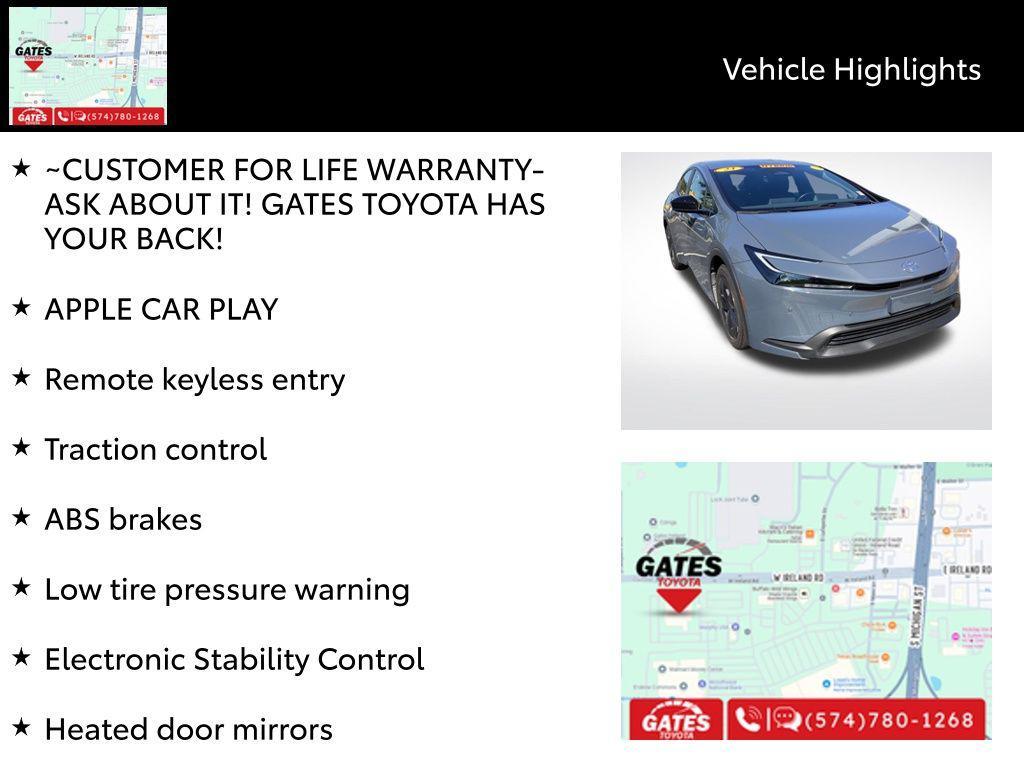 used 2023 Toyota Prius car, priced at $23,100