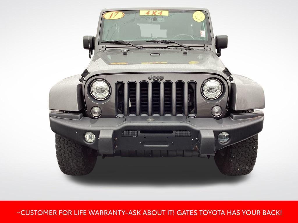 used 2017 Jeep Wrangler Unlimited car, priced at $19,798