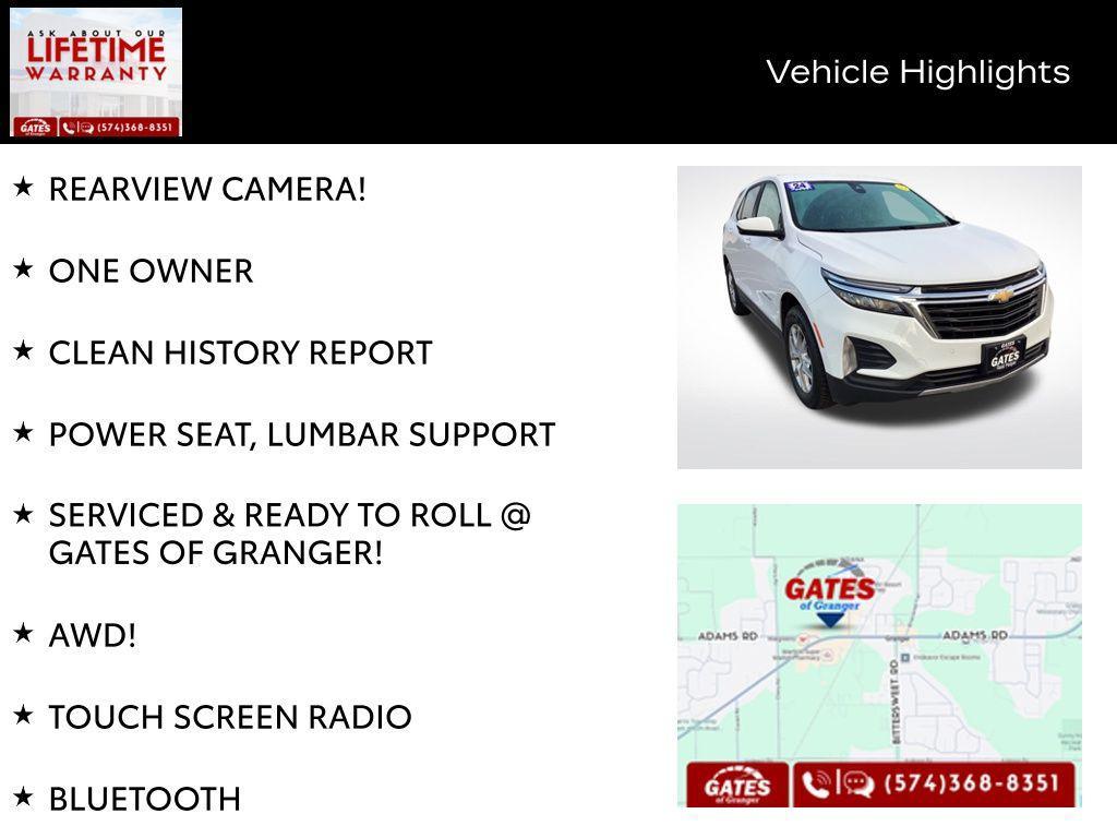 used 2024 Chevrolet Equinox car, priced at $22,281