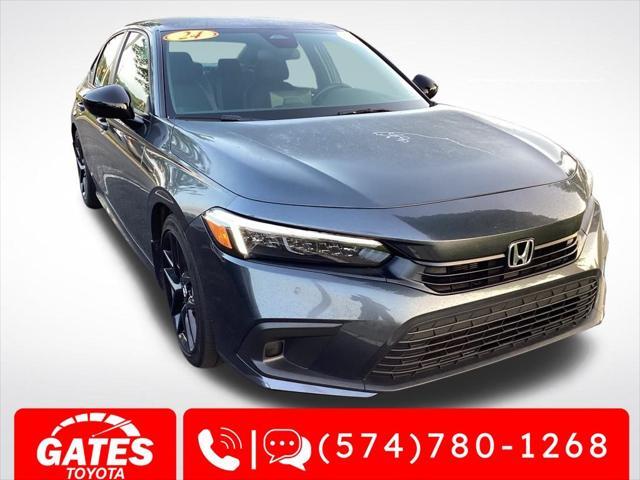 used 2024 Honda Civic car, priced at $24,712