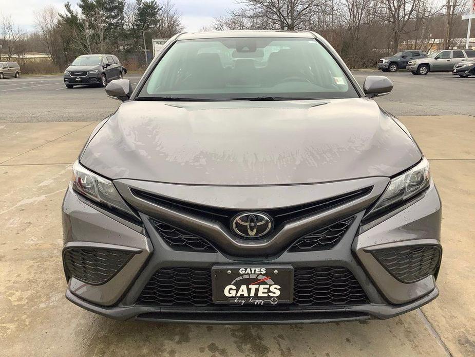 used 2021 Toyota Camry car, priced at $20,443