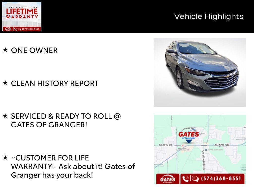 used 2024 Chevrolet Malibu car, priced at $17,941