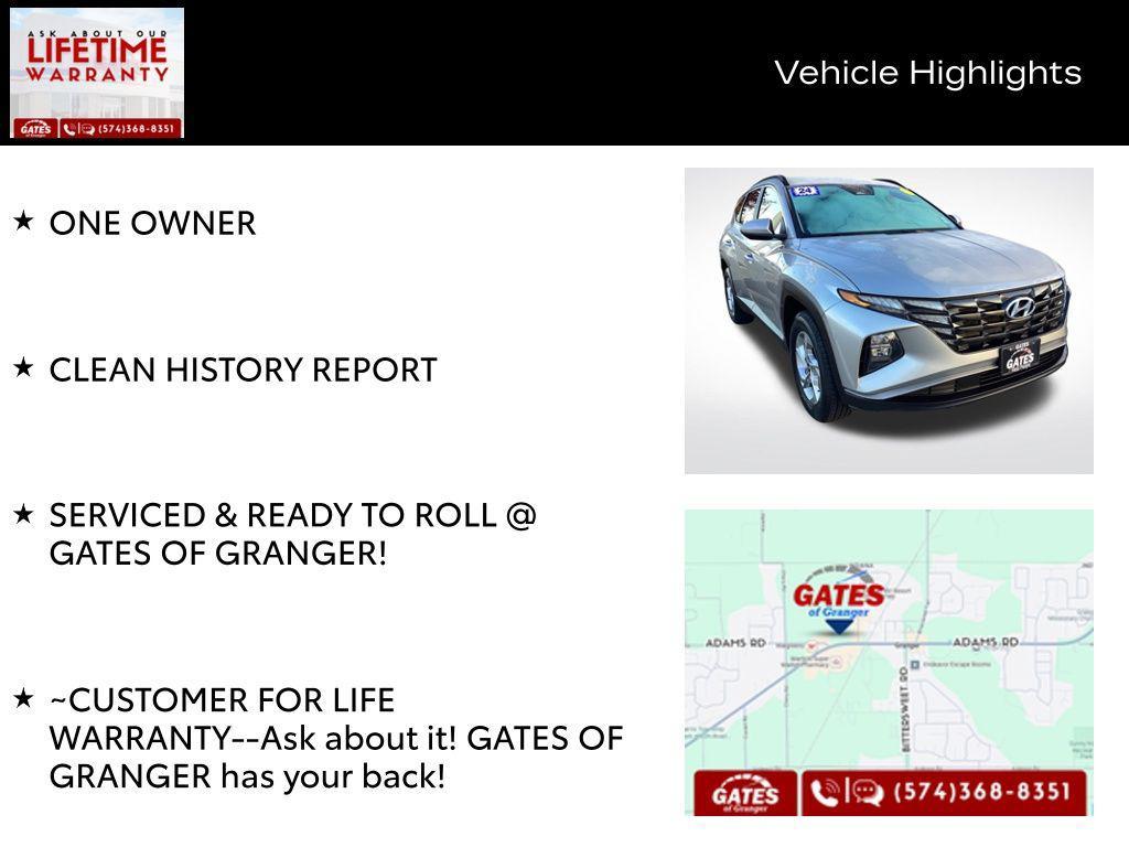 used 2024 Hyundai Tucson car, priced at $22,954