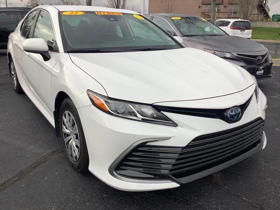 used 2022 Toyota Camry Hybrid car, priced at $23,649