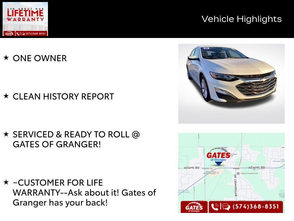 used 2024 Chevrolet Malibu car, priced at $19,927