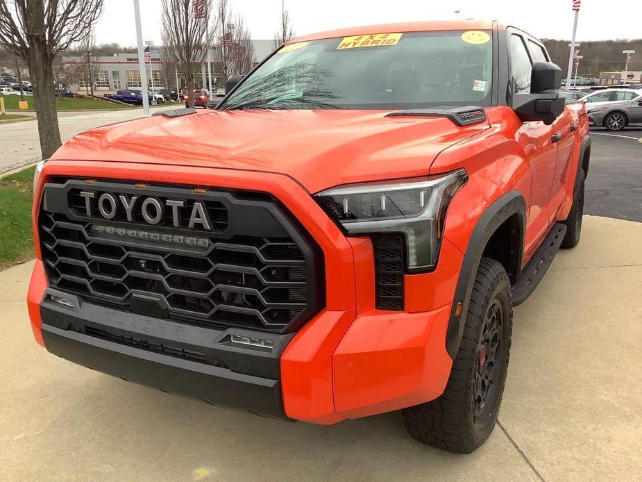 used 2022 Toyota Tundra Hybrid car, priced at $61,361